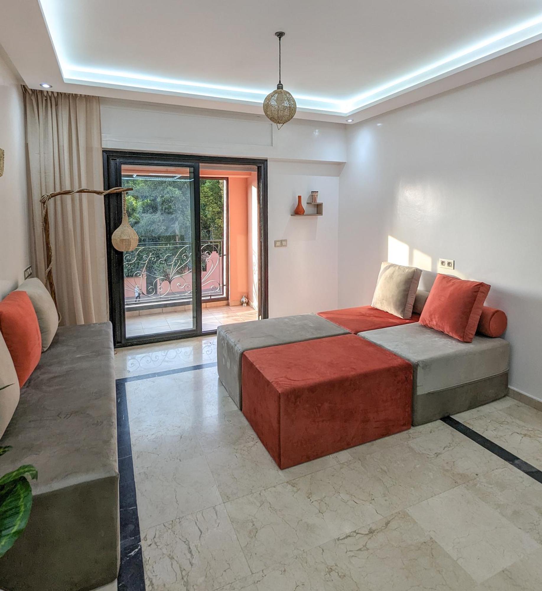 Apartement Panoramic View Majorelle Garden With Pool مراكش المظهر الخارجي الصورة