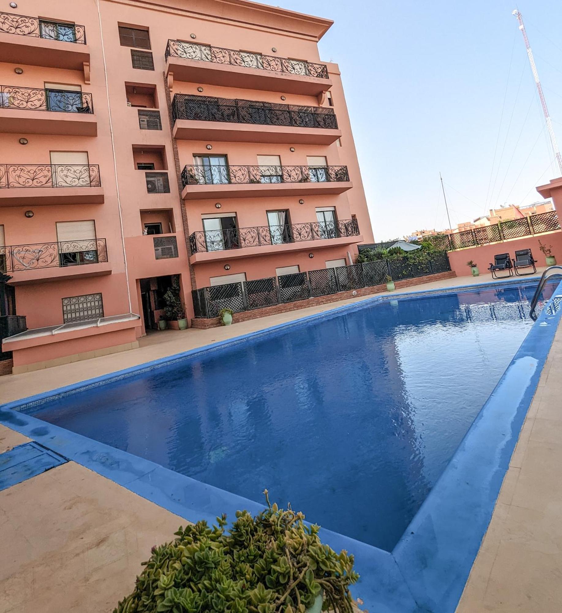 Apartement Panoramic View Majorelle Garden With Pool مراكش المظهر الخارجي الصورة