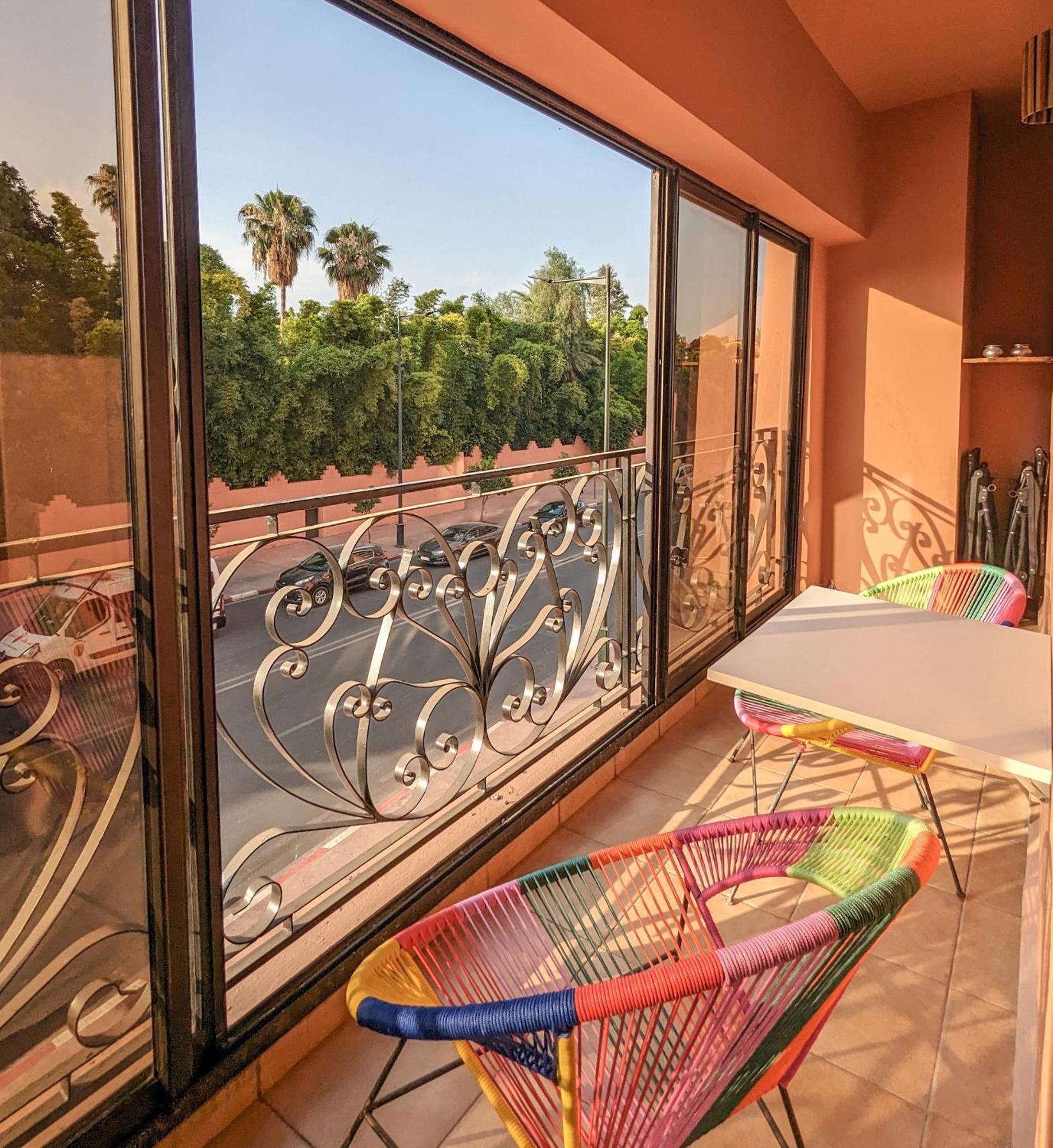 Apartement Panoramic View Majorelle Garden With Pool مراكش المظهر الخارجي الصورة