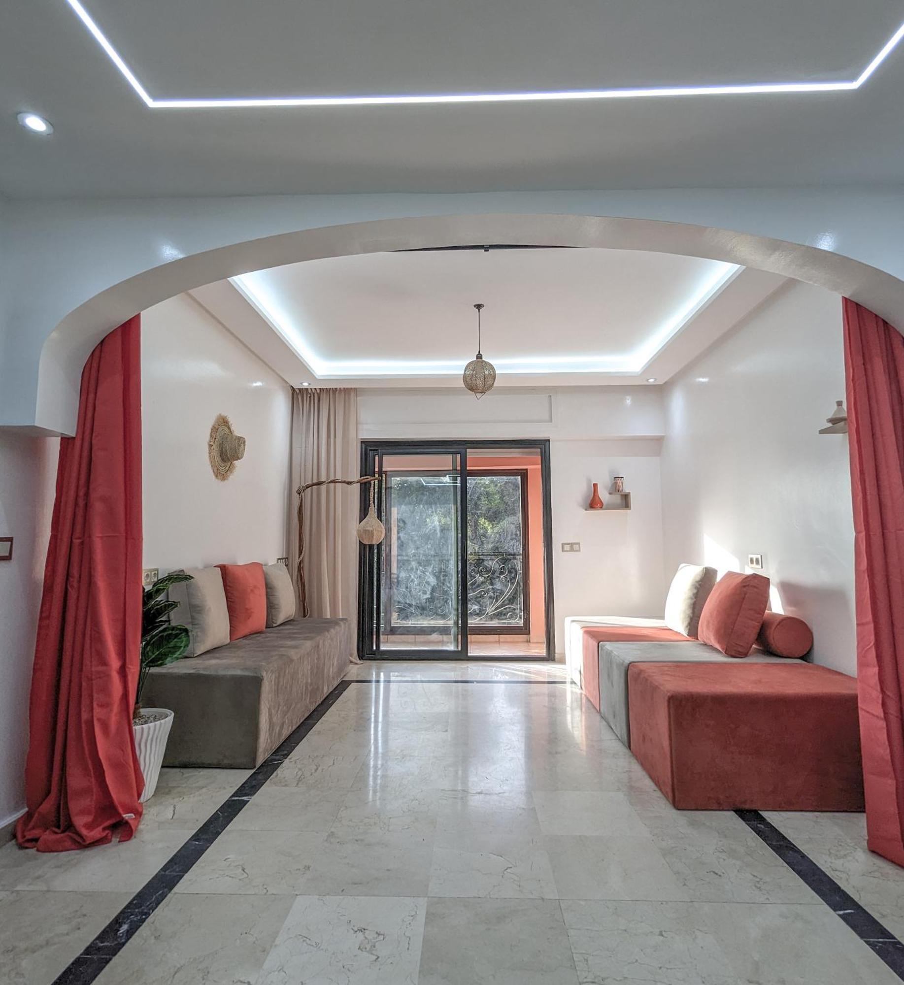 Apartement Panoramic View Majorelle Garden With Pool مراكش المظهر الخارجي الصورة